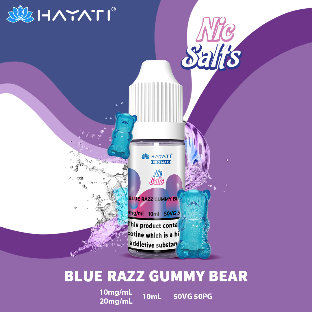 Hayati Pro Max Nic Salt 10ml Blue Razz Gummy