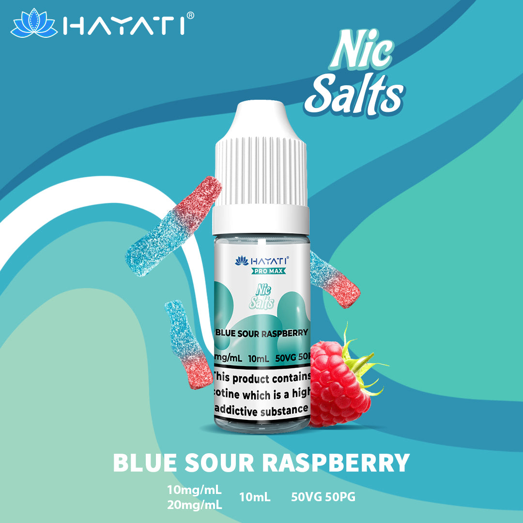 Hayati Pro Max Nic Salt 10ml Blue Sour Raspberry