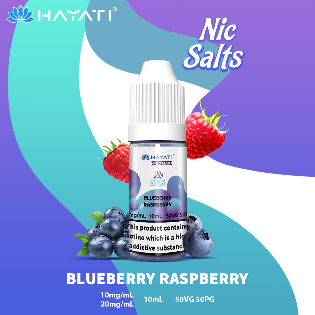 Hayati Pro Max Nic Salt 10ml Blueberry Raspberry