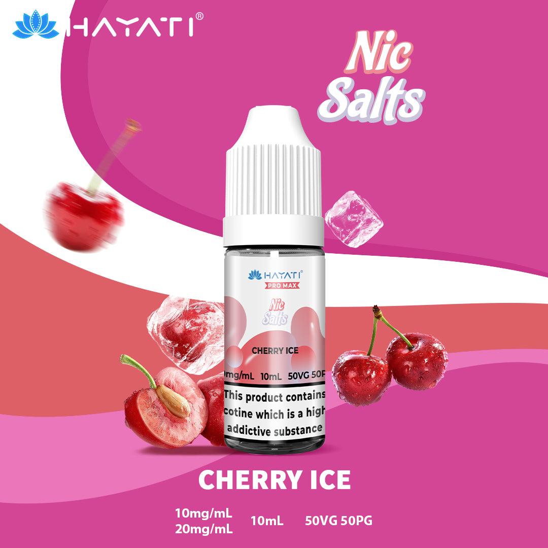 Hayati Pro Max Nic Salt 10ml Cherry Ice