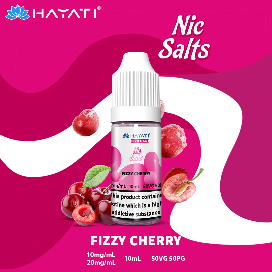 Hayati Pro Max Nic Salt 10ml Fizzy Cherry