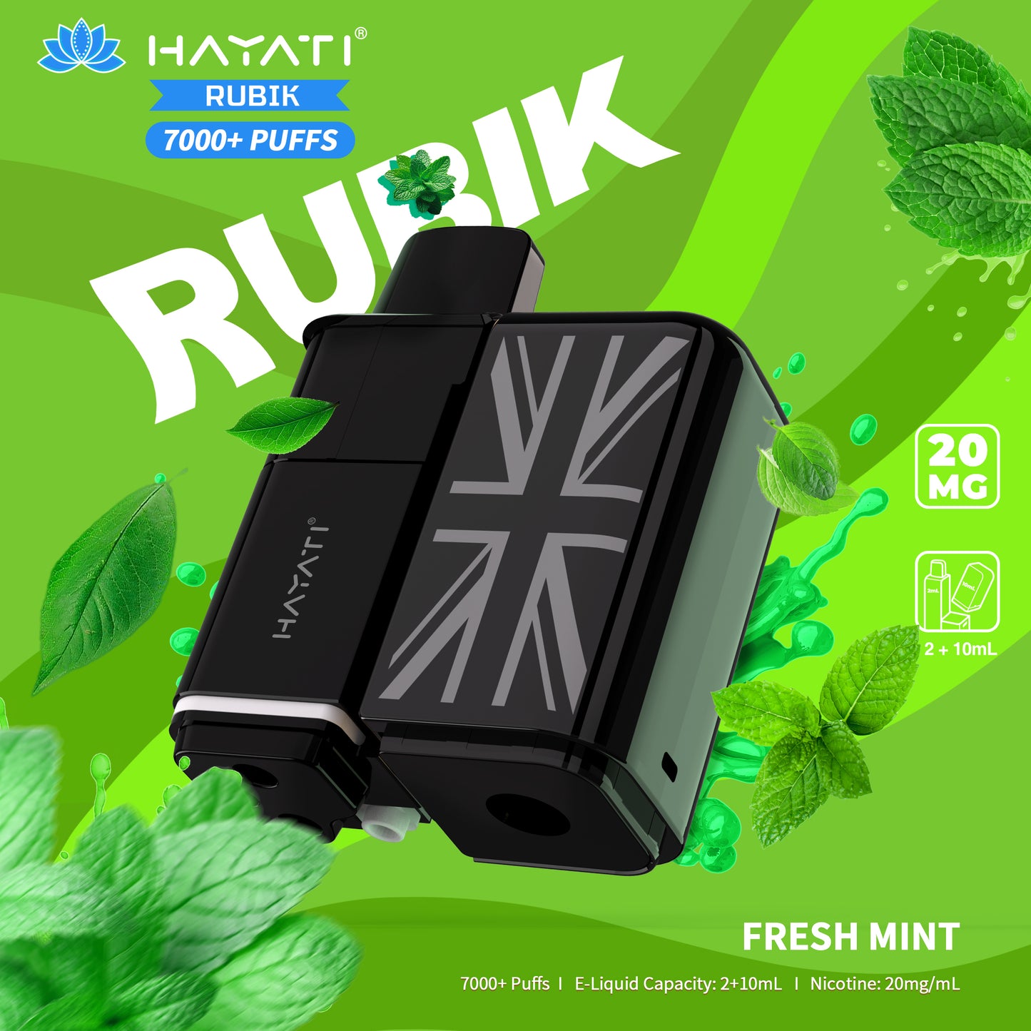 Hayati Rubik 7000 Pods Fresh Mint