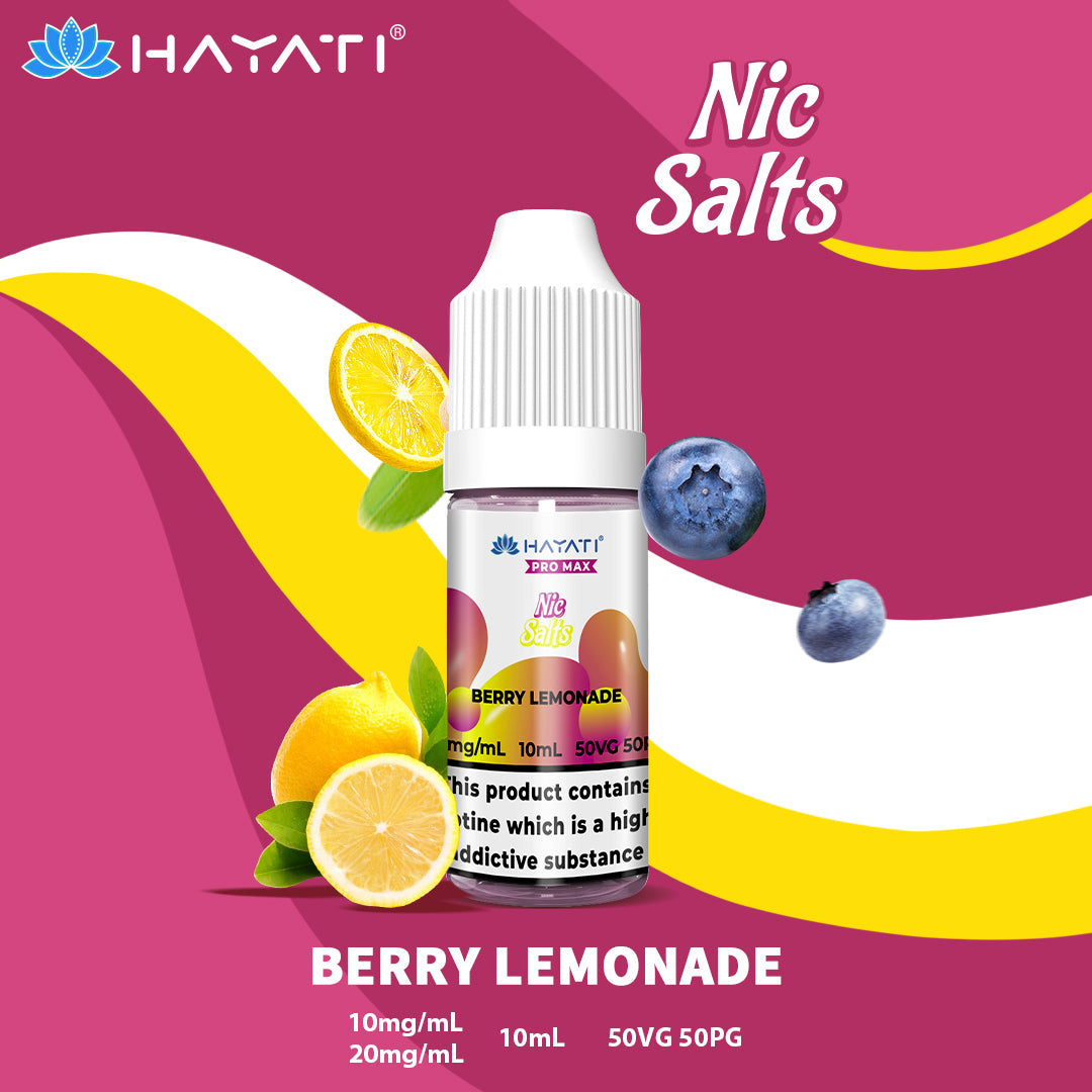Hayati Pro Max Nic Salt 10ml Berry Lemonade