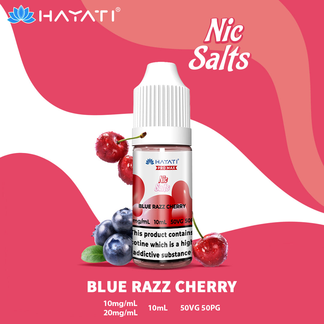Hayati Pro Max  Nic Salt 10ml Blue Razz Cherry
