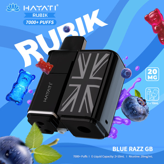Hayati Rubik 7000 Pods Blue Razz GB