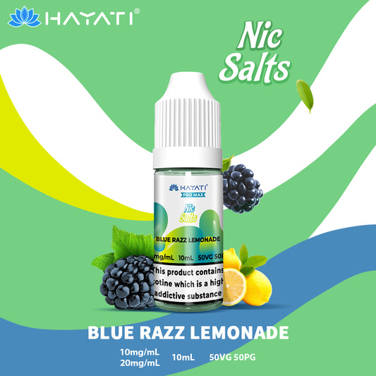 Hayati Pro Max Nic Salt 10ml Blue Razz Lemonade