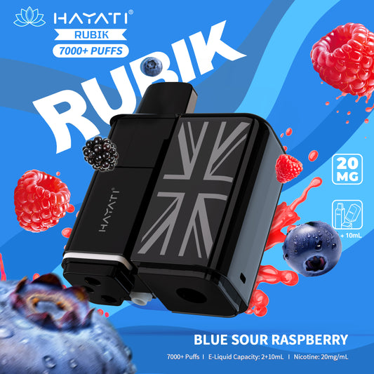 Hayati Rubik 7000 Pods Blue Sour Raspberry