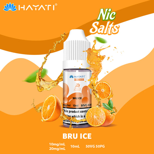 Hayati Pro Max Nic Salt 10ml Bru Ice