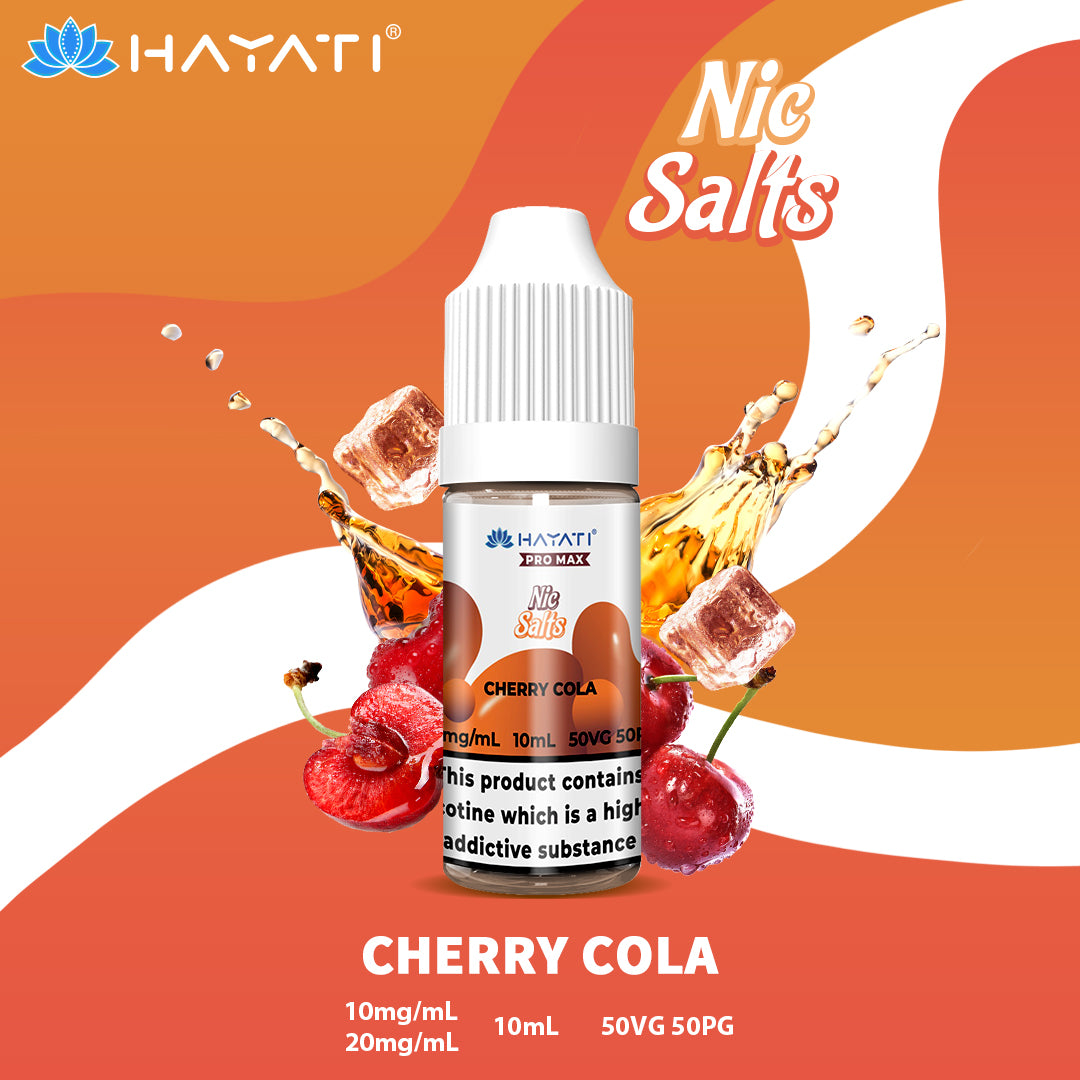 Hayati Pro Max  Nic Salt 10ml Cherry Cola