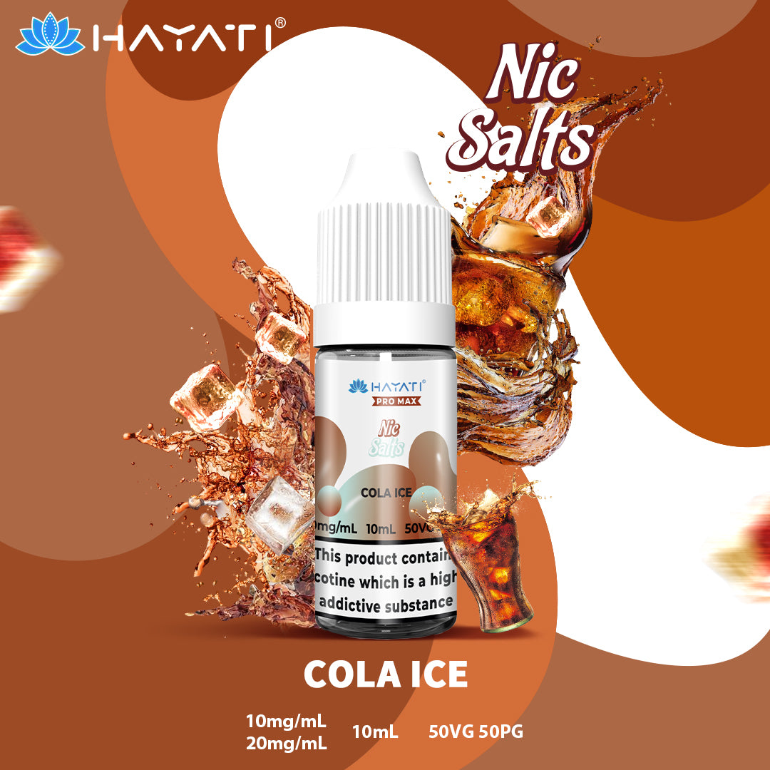 Hayati Pro Max  Nic Salt 10ml Cola Ice