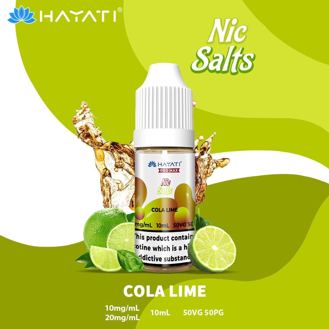 Hayati Pro Max  Nic Salt 10ml Cola Lime