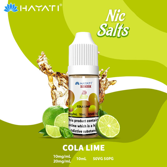 Hayati Pro Max  Nic Salt 10ml Cola Lime