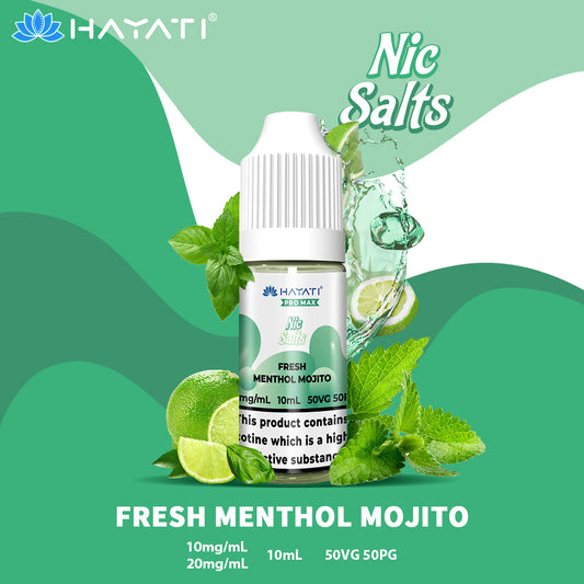 Hayati Pro Max  Nic Salt 10ml Fresh Menthol Mojito