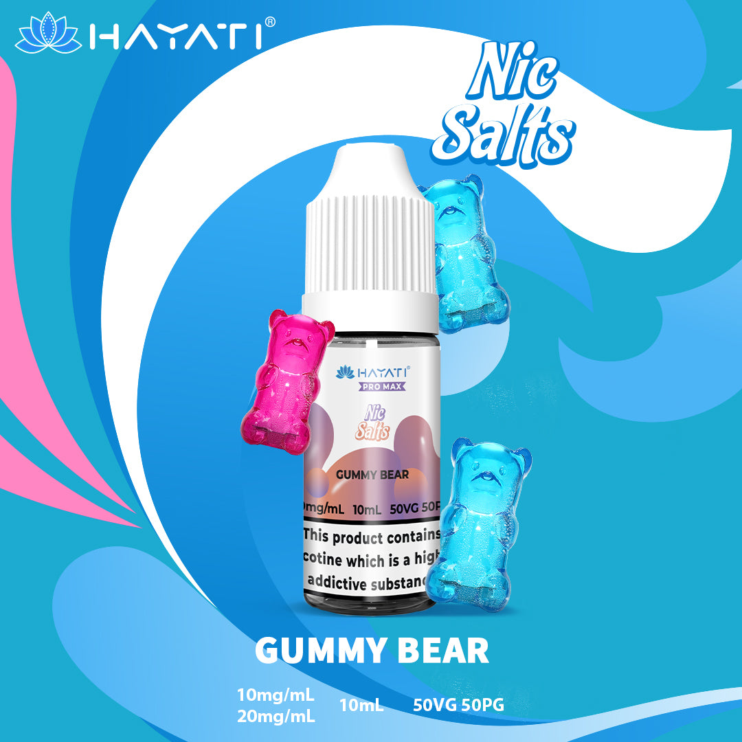 Hayati Pro Max Nic Salt 10ml Gummy Bear