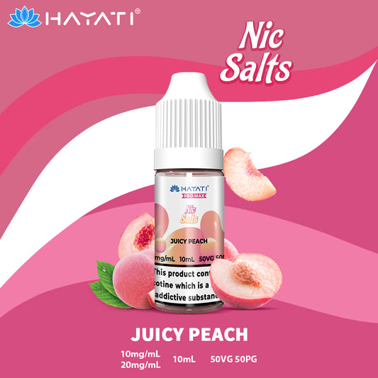 Hayati Pro Max  Nic Salt 10ml Juicy Peach