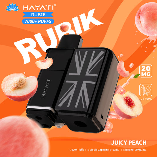 Hayati Rubik 7000 Pods Juicy Peach