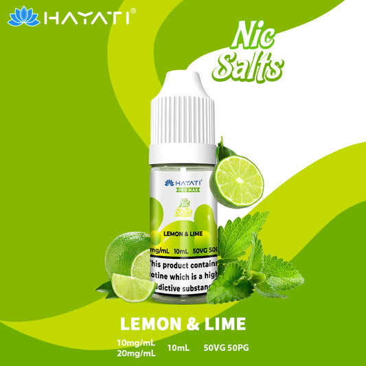 Hayati Pro Max Nic Salt 10ml Lemon & Lime