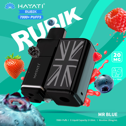 Hayati Rubik 7000 Pods Mr Blue