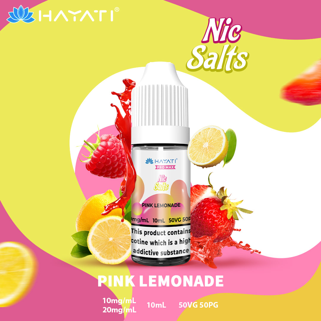 Hayati Pro Max  Nic Salt 10ml Pink Lemonade