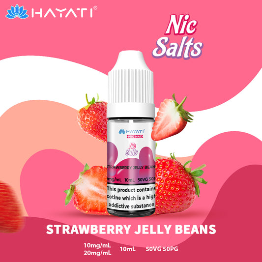 Hayati Pro Max  Nic Salt 10ml Strawberry Jelly Beans