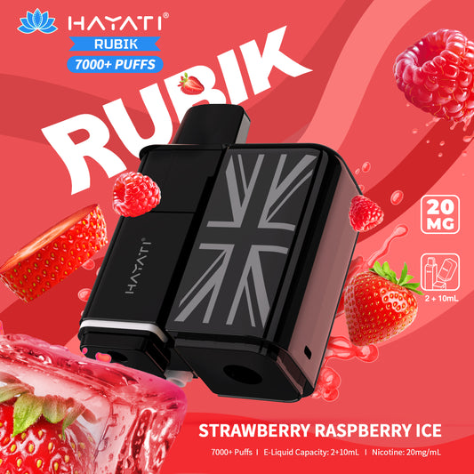 Hayati Rubik 7000 Pods Strawberry Raspberry Ice