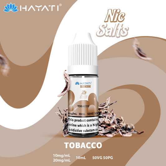 Hayati Pro Max  Nic Salt 10ml Tobacco